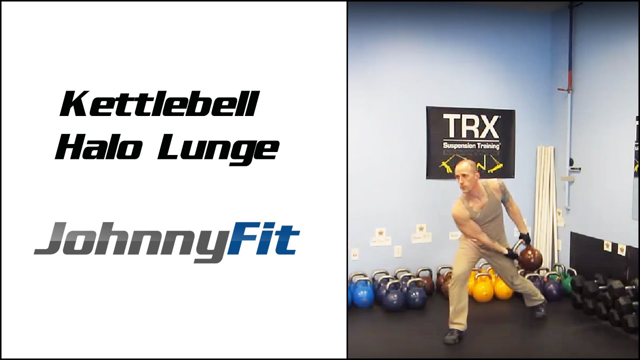 Kettlebell Halo Lunge - YouTube Kettlebell Halo Lunge - YouTube