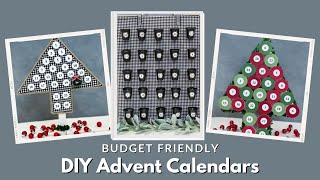 DIY Advent Calendars on a budget/Advent Calendar Ideas/Christmas DIY's