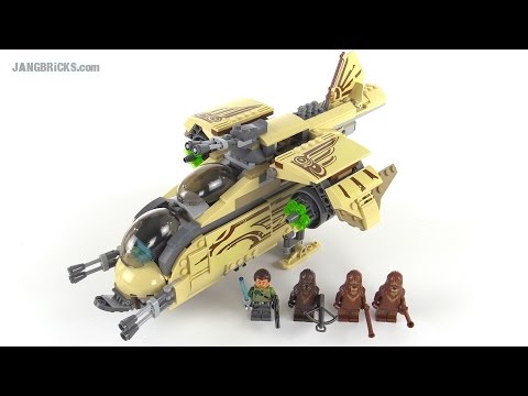 LEGO Star Wars Wookiee Gunship review! set 75084