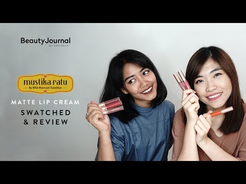 Mustika Ratu Matte Lip Cream | Swatched &amp; Review