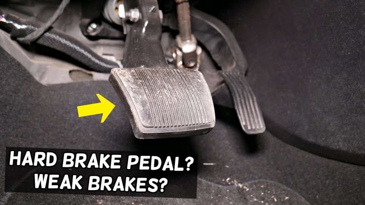 dodge journey won't start brake pedal hard