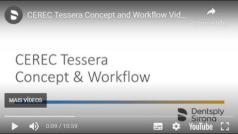 CEREC Tessera Concept and Workflow Video EN - Dentsply Sirona