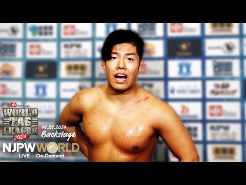 #njwtl 0th match Backstage (with Subtitles) 11/29/24｜WORLD TAG LEAGUE 2024 第0試合 Backstage