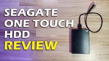 Seagate One Touch Portable External Hard Drive Review: The Best External Hard Drive Yet?