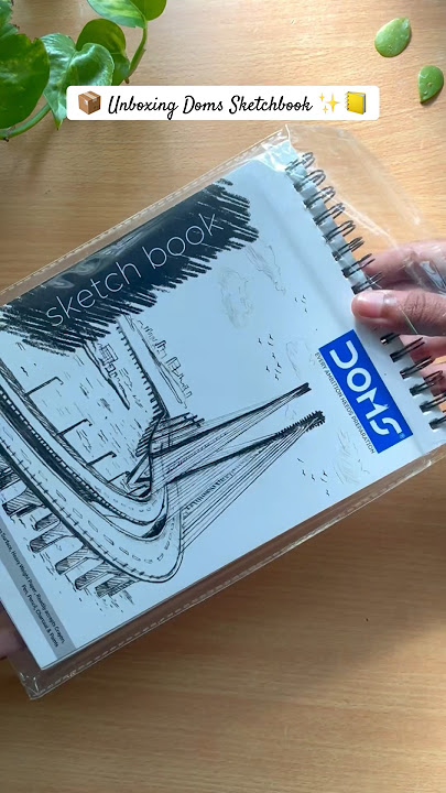 Unboxing doms sketchbook ✨🫶🏻 | Art beats