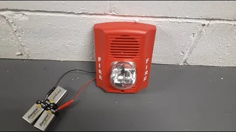 System Sensor SpectrAlert Advance P2RH-LF Low Frequency Sounder Strobe Code 3 Test