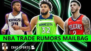 NBA Trade Rumors On Karl-Anthony Towns, D’Angelo Russell, Lonzo Ball, Buddy Hield \& John Collins