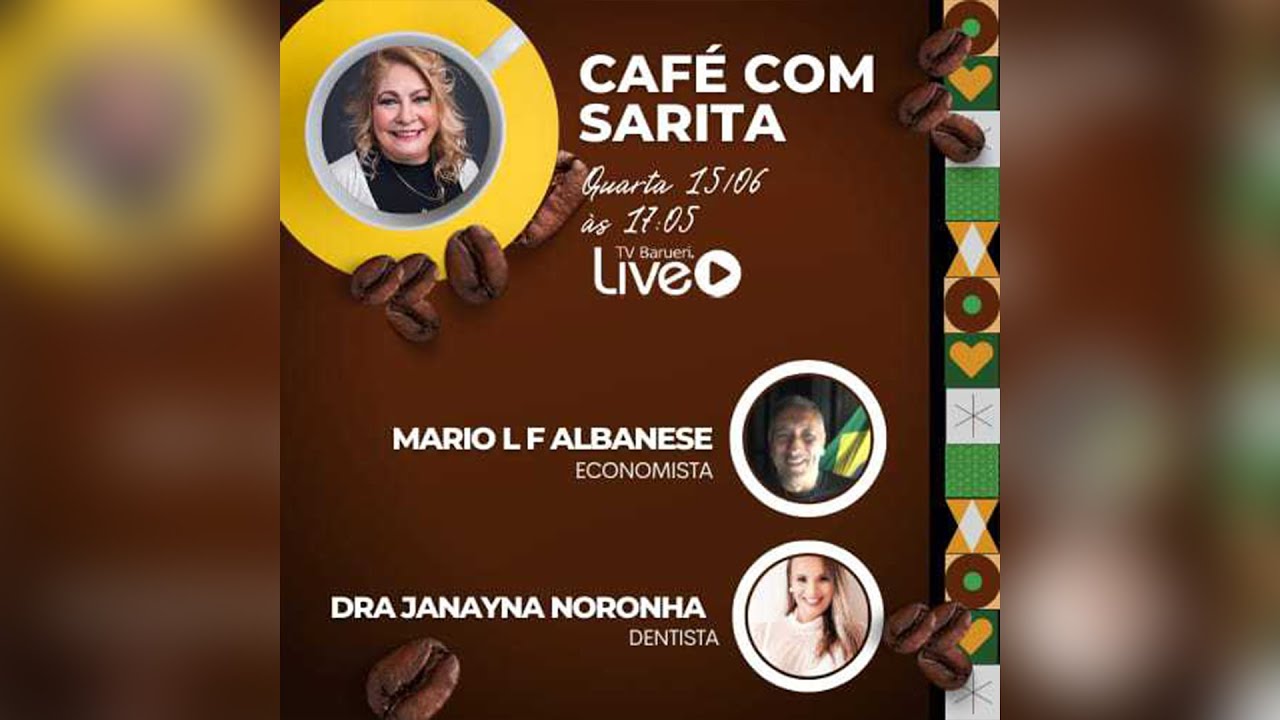 Mario Albanese E Dra. Janayna Noronha | Café Com Sarita