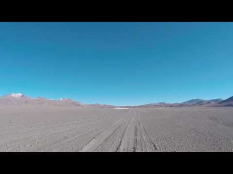 Bolivie Route vers forêt de pierre, Gopro / Bolivia Road to Stone