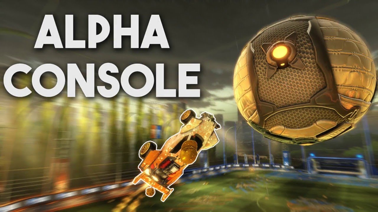 Using Alpha Console in Rocket League YouTube