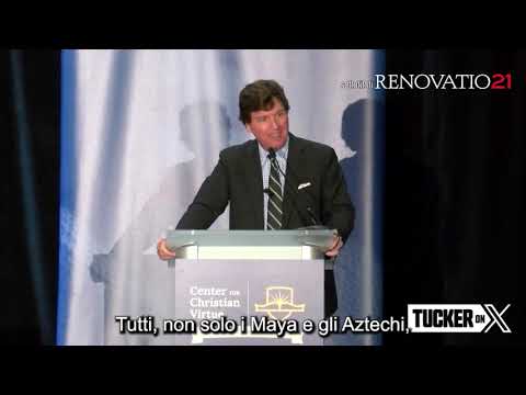 Tucker Carlson spiega l'aborto come sacrificio umano