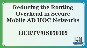 Reducing the Routing Overhead in Secure Mobile AD HOC Networks