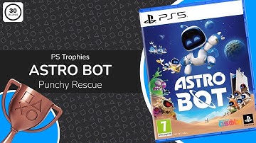 ASTRO BOT - Punchy Rescue Trophy (Bronze) | Rescued a Bot in Spring-Loaded Run - PS5 Gameplay