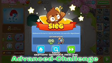 Top-Herausforderung 16.01.2023 EINS;ZWEI;BAUM | bloonstd6 - Advanced Challenge 12 01 2023 AC Harder