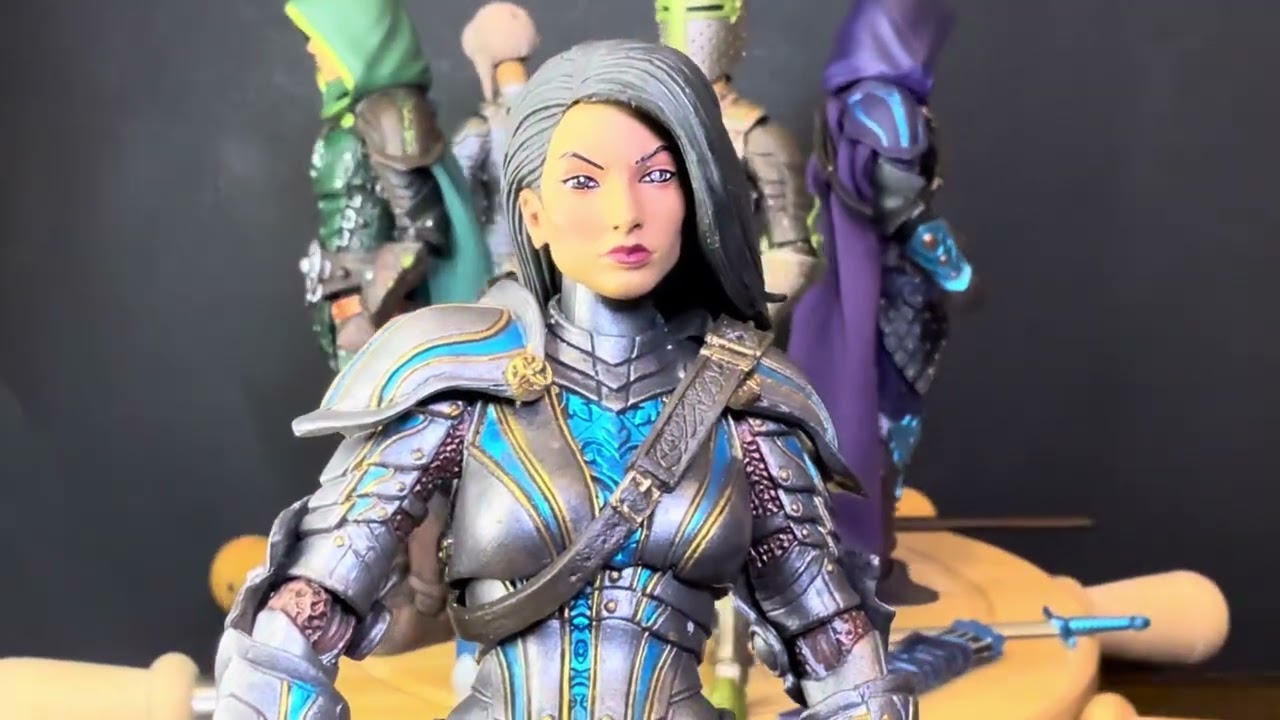 Perfect head for a mythic legion elf 1.0 figure. Change an elf to a female with Delphina head swap 