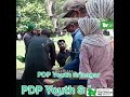 Real leadership starts at ground level.PDP Youth District President Srinagar Tahir Lone .