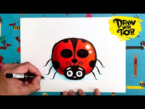 Drawwithrob 94 Ladybird Youtube