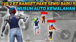 1 Vs 2 Ez Banget Pake Sensi Baru Ini Musuh Auto Kewalahan - Free Fire Indonesia