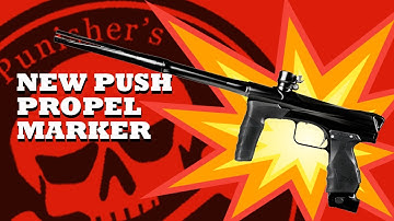 NEWEST Mech Paintball Marker Release! | Push Propel Unboxing and Shooting | Push Paintball Gun