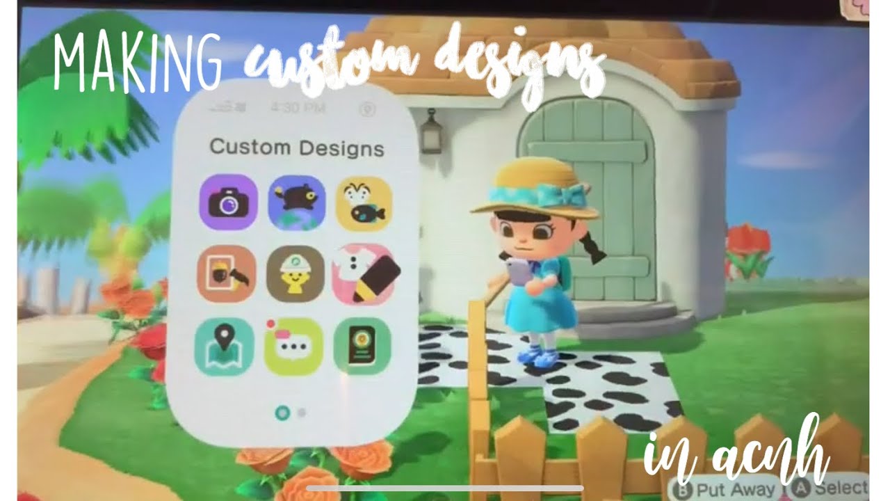 DIY CUSTOM DESIGNS (In ACNH!) YouTube