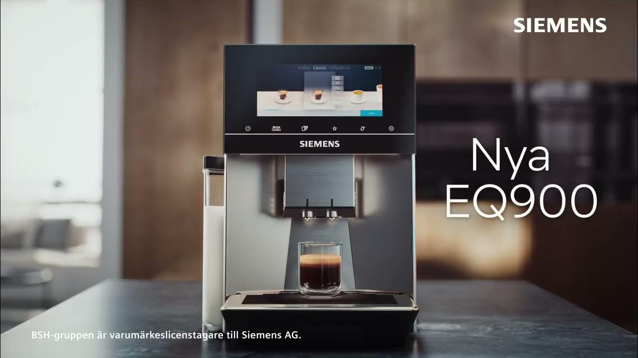 EQ900 Siemens espresso 