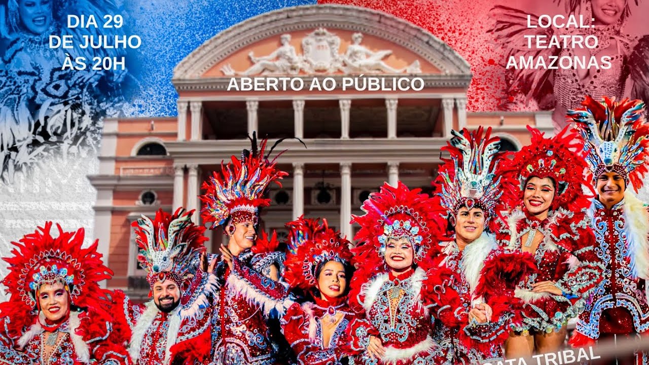 Ciranda Guerreiros Mura 2025 - Vlog Lançamento do  Festival de Cirandas de Manacapuru - Teatro AM.