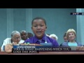 3rd Graders at DC City Council live stream