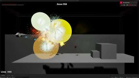 UE5 Shmup Dev.09 - Time dilation on large things blowing up.