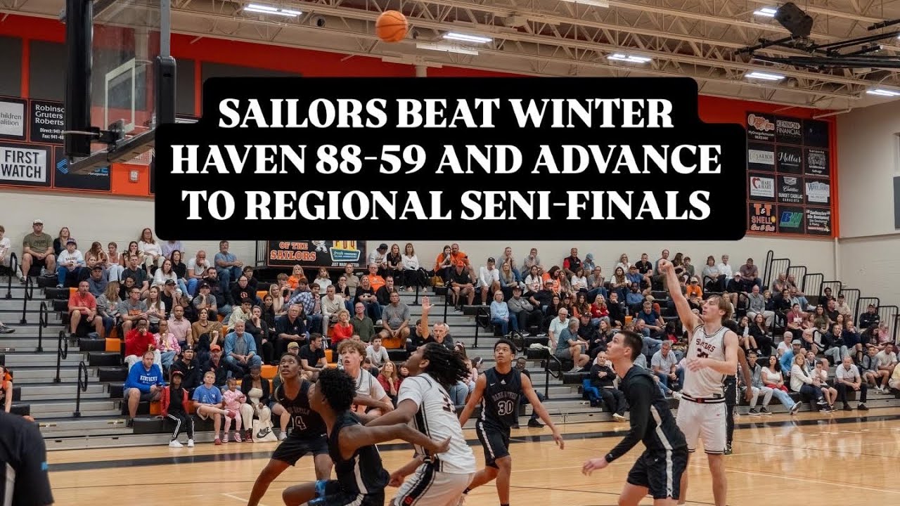 Winter Haven at Sarasota High - FHSAA 7A Regional Quarterfinals 2026