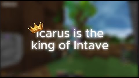 Icarus is the king of Intave? | Fast Scaffold & Speed