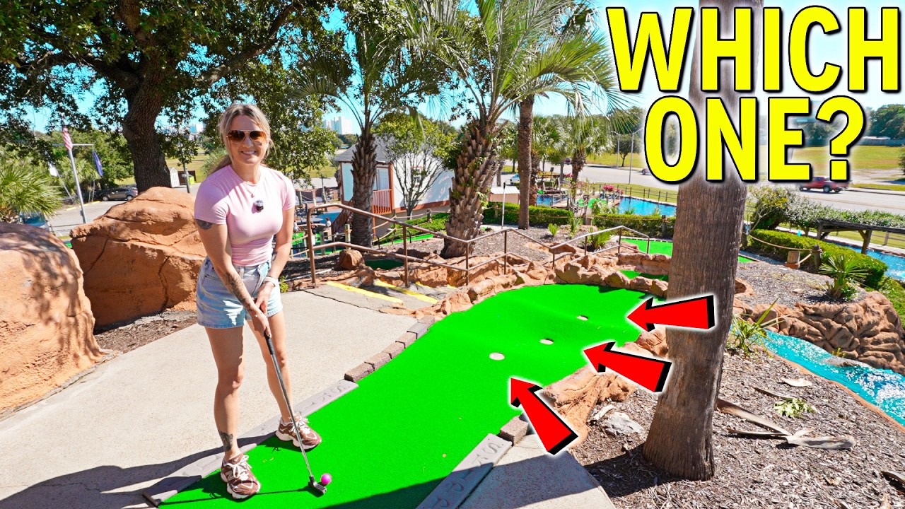 Elisha Made the HARDEST Hole in One on the Course!