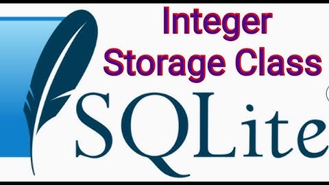 Lecture-6 SQLite Integer Storage Class |  By Neelis Galaxy