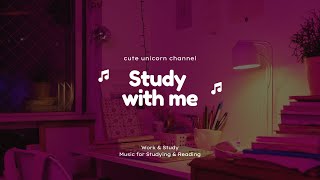 Musik untuk fokus konsentrasi belajar & kerja -  Instrumen piano -  #studywithme @kreativve1 :)