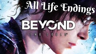 ALL LIFE ENDINGS + REACTION | Beyond: Two Souls @EmJems