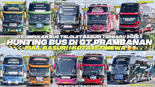 HEBOH‼️ KUMPULAN BUS TELOLET TERBARU DI JOGJA BANYAK ARTIS BUS!! FULL BASURI CORONG ATAS 🥳🤯