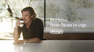 CZ | De'Longhi | Coffee | Perfetto, od zrnka po šálek | Brad Pitt x De’Longhi globální kampaň | 60'' Resimi