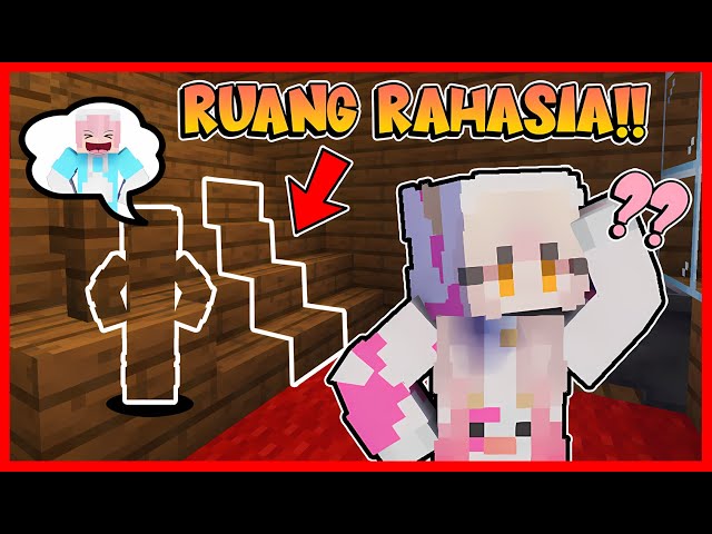 HIDE AND SEEK !! TAPI ATUN PAKAI CHEAT RUANG RAHASIA !! Feat @sapipurba Minecraft class=