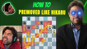 ENABLE PREMOVE IN CHESS ♟️ (Premove like hikaru👑👑) #hikaru 