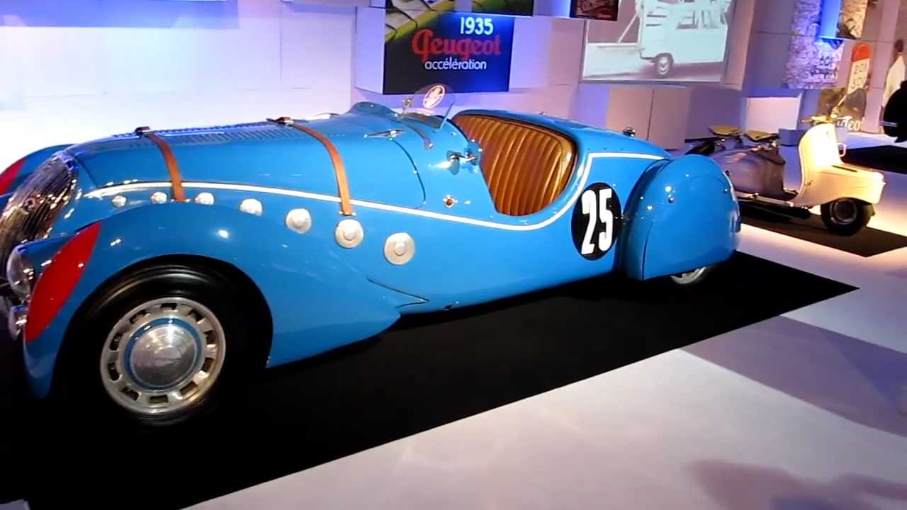 Peugeot 302 Darl'mat racecar 1937 @ Paris motorshow 2012