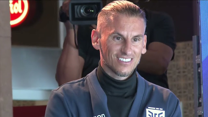 Presentación Oficial de la FEF del Tecnico de la selección Ecuatoriana, el Argentino Beccacece