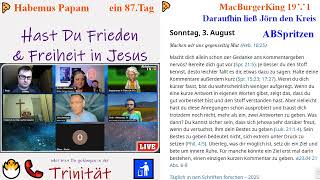 🚮 Aorgasmus 1.Kondom 🍕 #BibelFiT 🪃 #LiebiRoger 🍎 @joerndyck #Tagestext #Dreieinigkeit