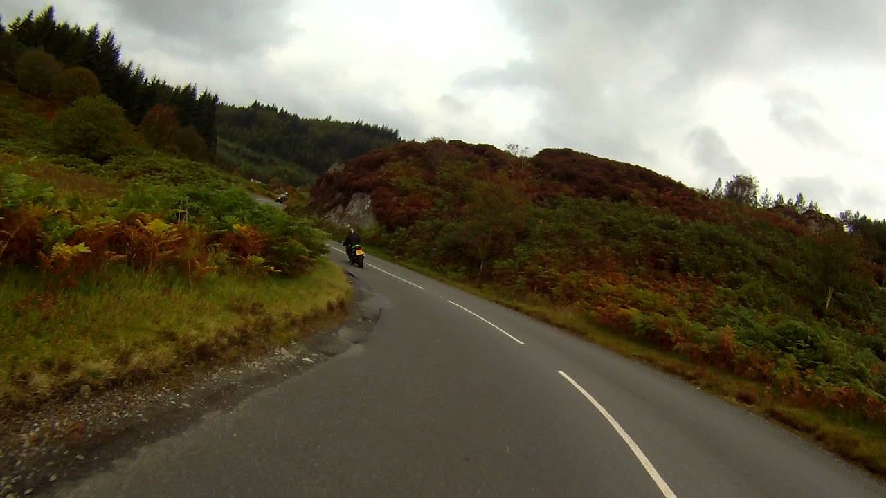 Glasgow Bikers - Aberfoyle - up and over Duke's Pass