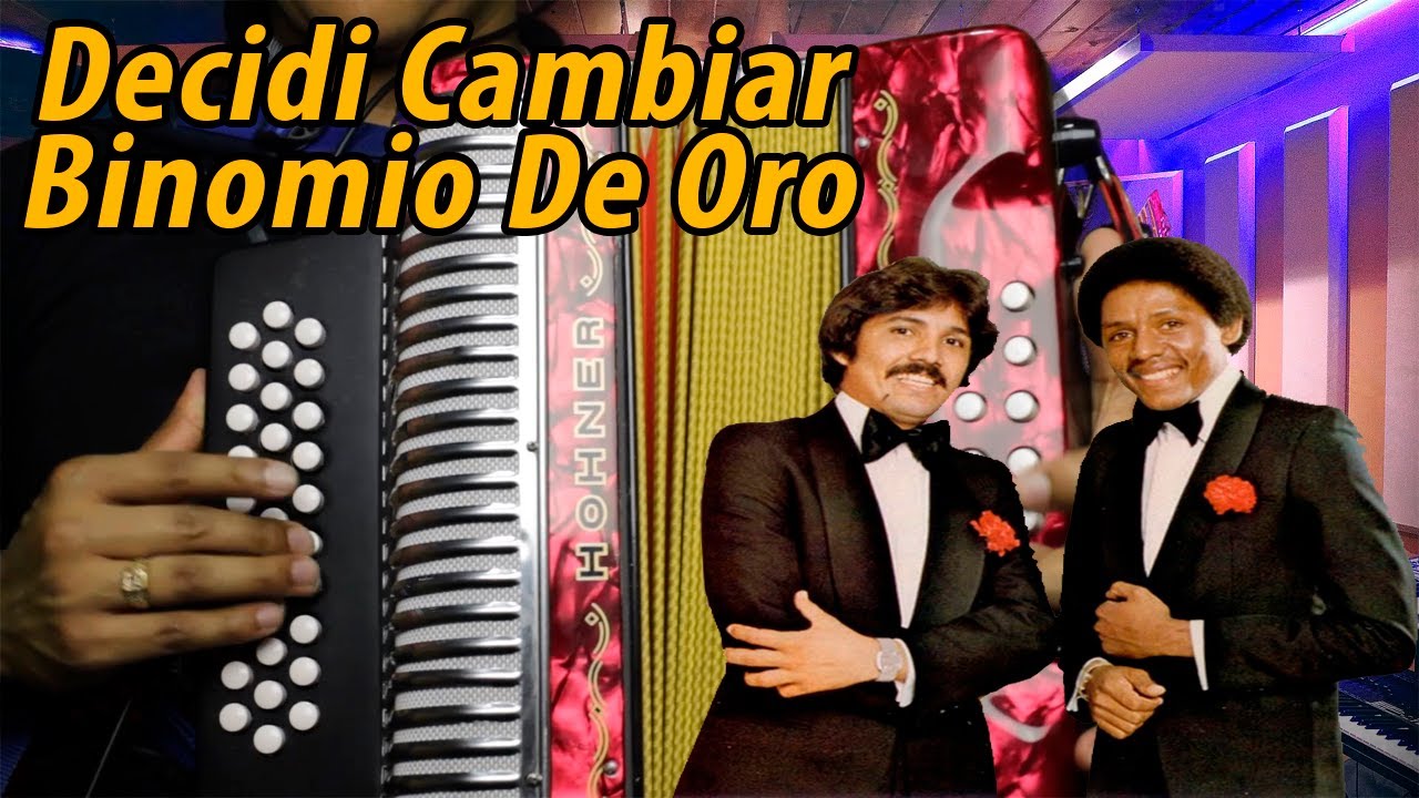 ➡️Decidi cambiar Binomio de oro (Tutorial de acordeon PASO A PASO) Explicacion completa