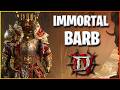 Barb Immortal Again! Easy WW Build [Diablo 4 Character Guide]