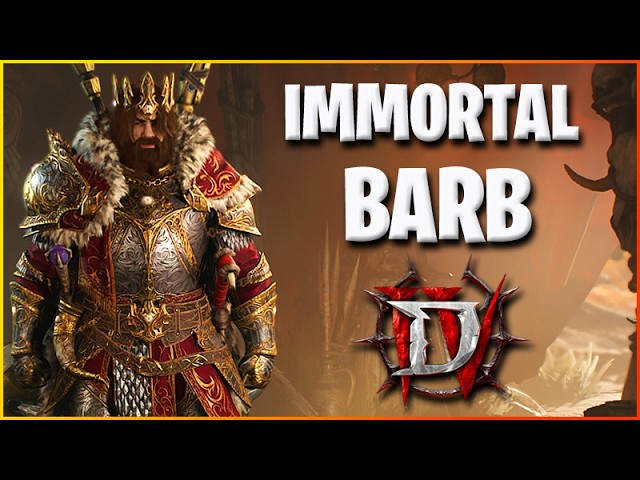 Diablo 4, Season 13, Immortal WW Barbár kisokos