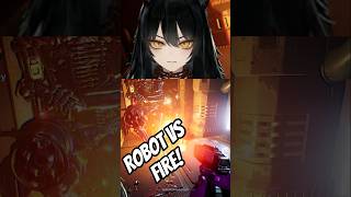fire dont work on robots