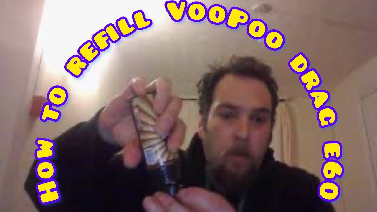 How to refill VooPoo Drag E60