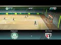 GOL DE OURO | Palmeiras x São Paulo | Clássico Paulista de Master | FIFA 14 Modo Futsal - Wii