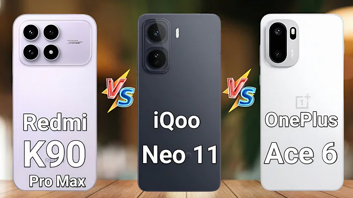 vivo iQOO Neo11 vs Xiaomi Redmi K90 Pro Max vs OnePlus Ace 6 - Full Comparison 🔥