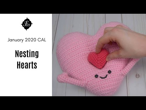 Jan 2020 Ami CAL: Nesting Hearts by Brenna Eaves